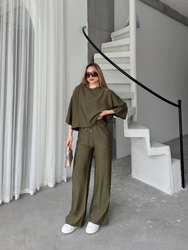 Oversize Üst Salaş Spor Takım - Görsel 2